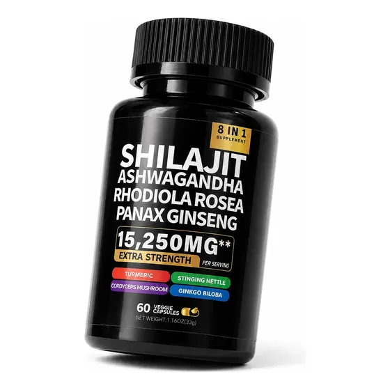 Ashwagandha 8 En 1 Shilajit Foco Estres Energia Y Vitalidad