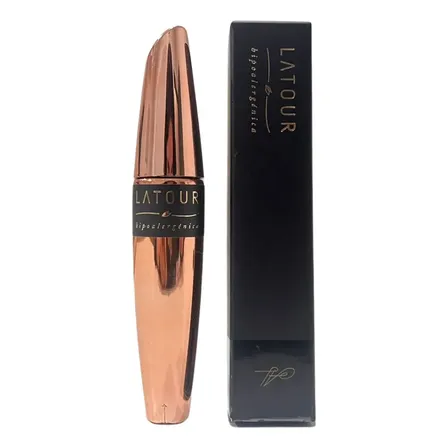 Mascara De Pestañas Andre Latour Lavable Con Colageno 12gr Color Negro