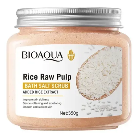 Exfoliante Scrub Corporal Arroz 350g Bioaqua Despigmentante Arroz