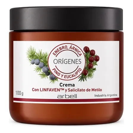 Crema Enebro Arnica Origenes Aliviar Constracturas Calambres Herbal