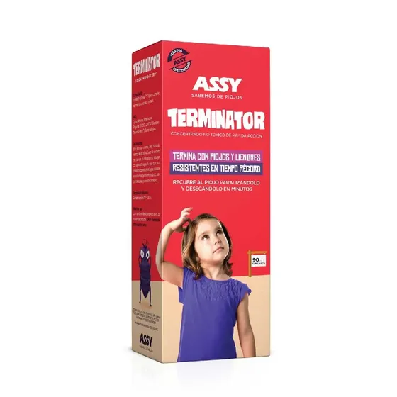 Assy Loción Para Piojos Terminator X 90 Ml