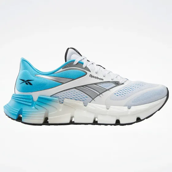 Zapatillas Reebok Running Floatzig 2 Blancas Y Celeste