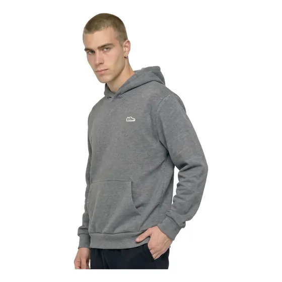 Buzo Topper Patch Hombre Moda Gris