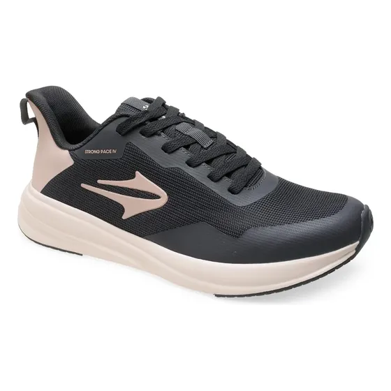 Zapatilla Topper Mujer Strong Pace 4 Gris Pe/rosa Gris Liso 35 Ar