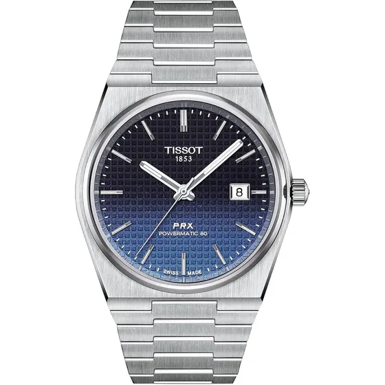 Reloj Tissot Prx 40mm Akwt Con Esfera Negra Para Hombre