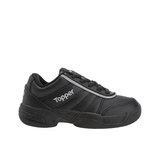 Zapatillas Topper Tie Break || Color Negro Para Niños