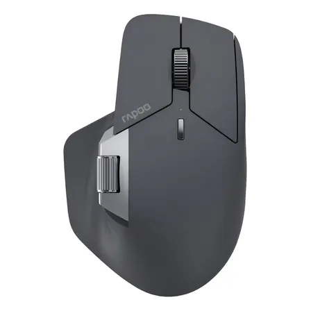Mouse Rapoo Mt760pro Inalámbrico 12000 Dpi Recargable Negro