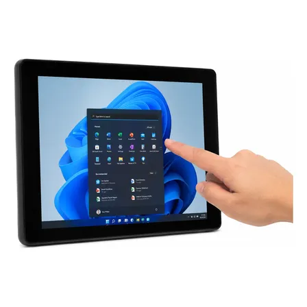 Aio Pc Táctil Computadora I3 Ssd Wifi Gecbyte Negro