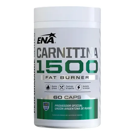 Suplemento En Cápsula Ena Sport Carnitina X 60 Cápsulas