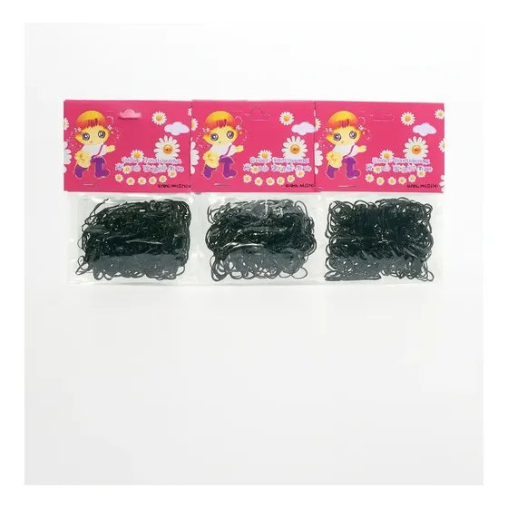 Pack X12 Blister Gomita Silicona Negras X200 Cherrycoco