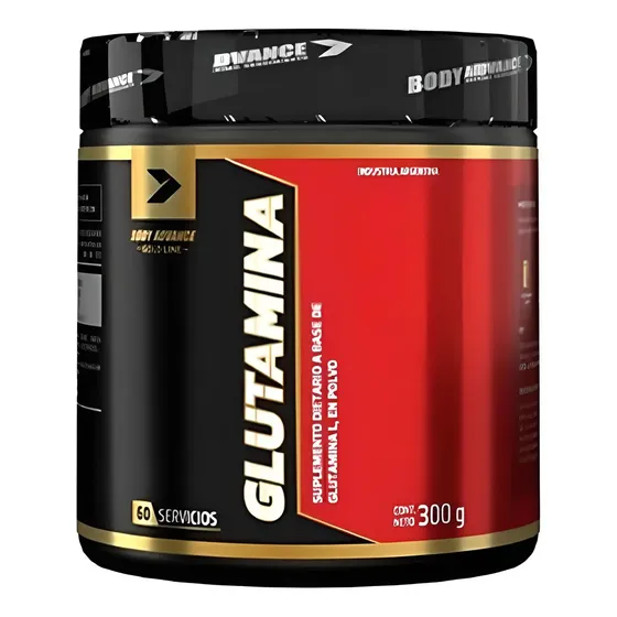 Glutamina Body Advance X 300 Gr Sabor Sin sabor