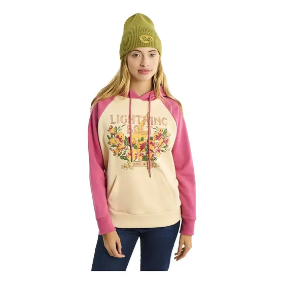 Canguro Lightning Bolt Lifestyle Mujer Mery Rosa Beige Blw