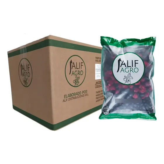 Mix De Frutos Rojos Congelados Iqf Caja 10u De 1kg  - Alif