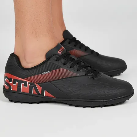 Botines Futsal Indoor Handball Negro Hombre Stone