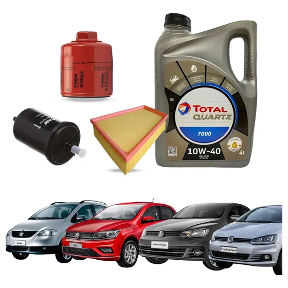 Kit De Filtros + Aceite Gol Trend Voyage Suran Fox