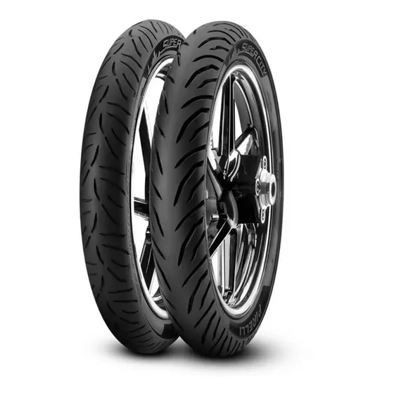 Kit Cubiertas Pirelli Super city Honda Cg S2 150 uso c/cam.