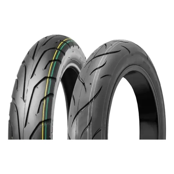 Juego Cubiertas 140/70-17 Ancha + 110/70-17 Honda Twister N