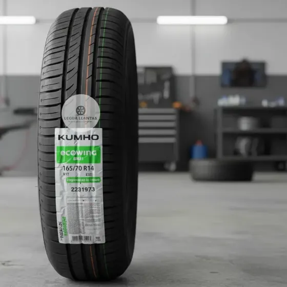 Neumático Kumho 165/70r14 Ecowing Es31 Kwid Kangoo - Legua