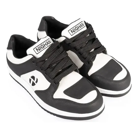 Zapatillas Moto Baja Nighan Tony Trash Cuero Sintetico Viaje Negro 41 Ar