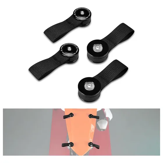 Para Ktm Exc Honda Cr Yamaha Yz Anillas Anclaje Parrilla 6mm
