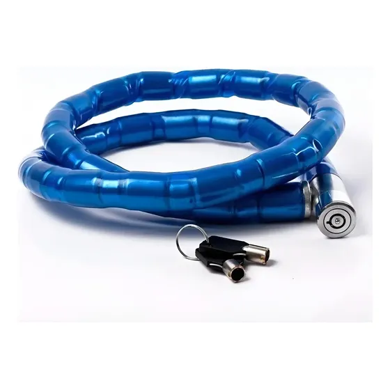 Linga Candado 1.20 Mts22m Seguridad Motos Bici Rueda Auxilio