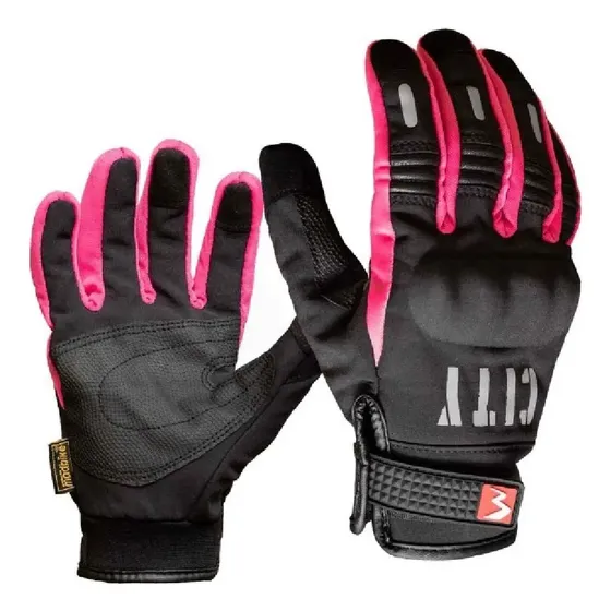 Guantes Moto City Madbike Tactil + Guantes Primera Piel