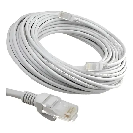 Cable De Red 10 Metros Cat5 Utp Ethernet Para Internet