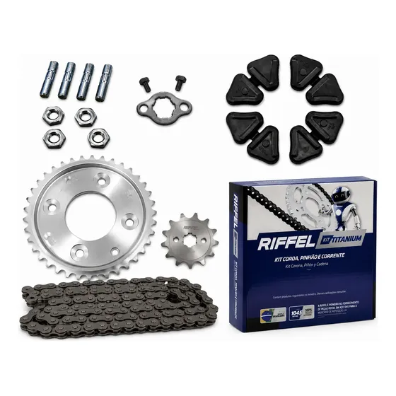 Kit Transmision Riffel Completa Honda Wave S Motos Coyote