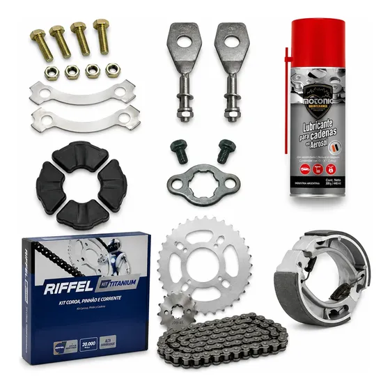 Transmision Riffel Completa + Kit Service Mirage 110 Coyote