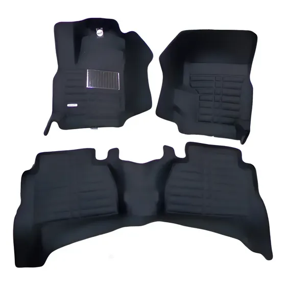 Cubre Alfombras 5d Volkswagen Amarok 2010-2026 Simil Cuero