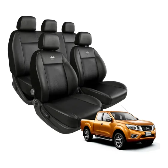 Funda Cubre Tapizado Eco Cuero Nissan Frontier 2016/-