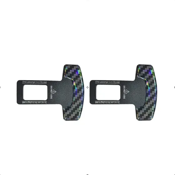 Traba Hebilla Cinturón De Seguridad Auto Pack X2