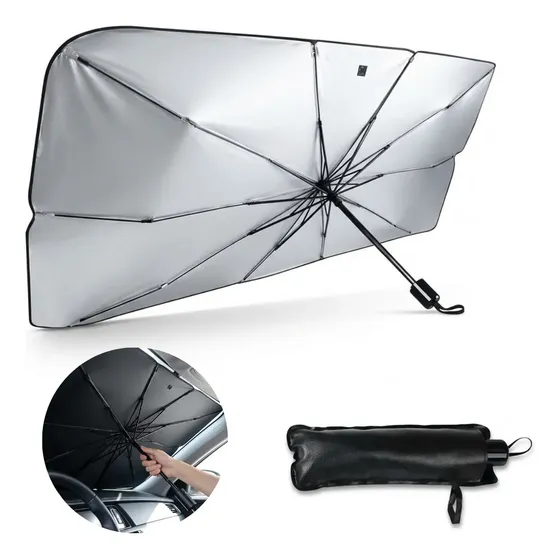 Parasol Auto Plegable Parabrisas Tapasol Cubresol Paraguas