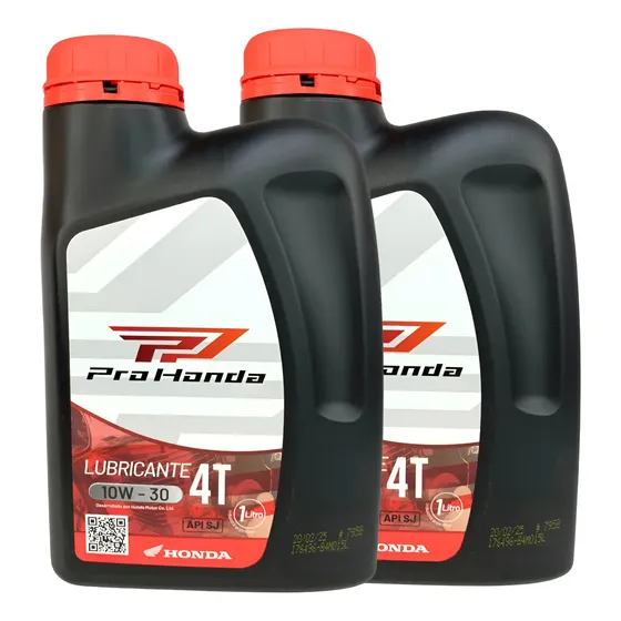 Aceite X2 Litros Pro Honda Oil Mineral 10w30 4t