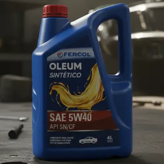 Aceite Sintético Multigrado Fercol Óleum 5w40 Api Sn Cf X 4l