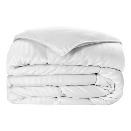 Acolchado Premium Silver Blanco Queen Edredon Haussman Blanco