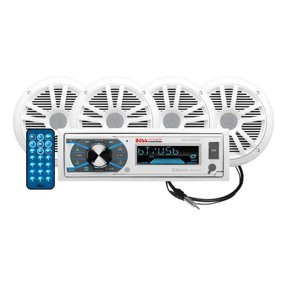 Estéreo Marino Boss Audio Systems Mck632wb.64 Con