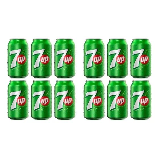 Seven Up 7up Lata 354ml Original Pack X12