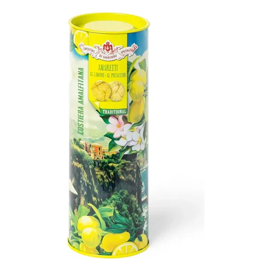 Galletita Amaretti Itailiano Soft Con Pistacho Y Limon 100g