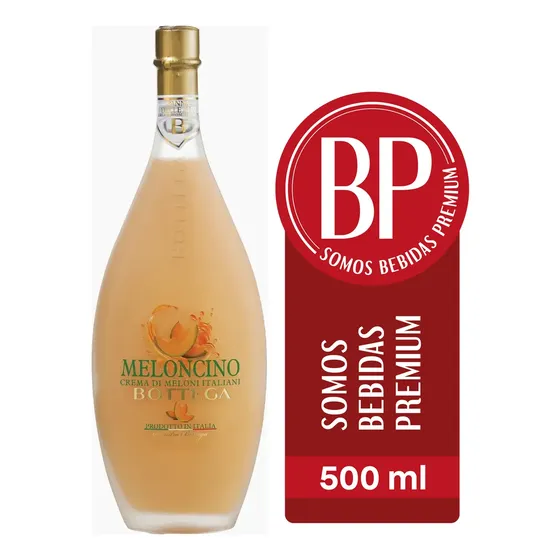 Licor Bottega Sabor Meloncino A La Crema Italiano 500ml
