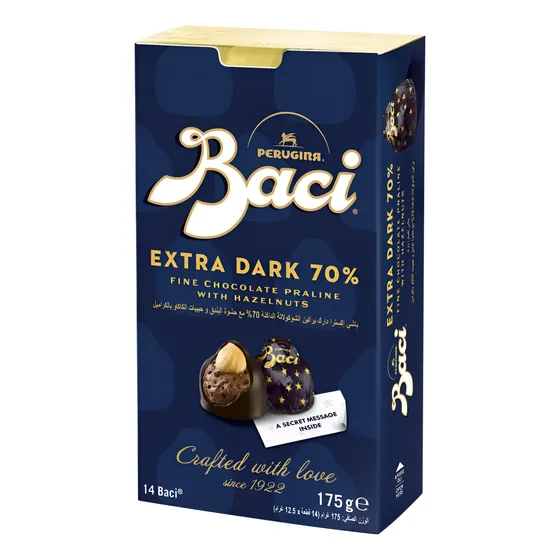 Baci Perugina 70% Cacao Bombones Estuche 175g - 14 Piezas