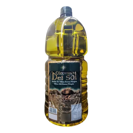 Aceite De Oliva Extra Virgen Bidon X 3 Lt- Oleovares Del Sol