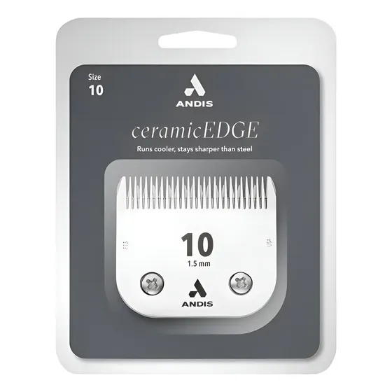 Cuchilla Andis N° 10 Cerámicedge Compatible Con Oster, Wahll