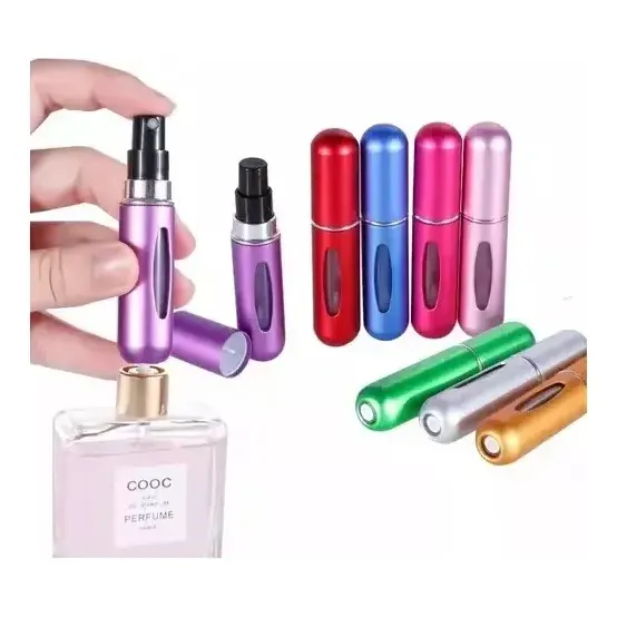 Mini Botella Atomizadora Recargable Perfume Spray Viaje X100