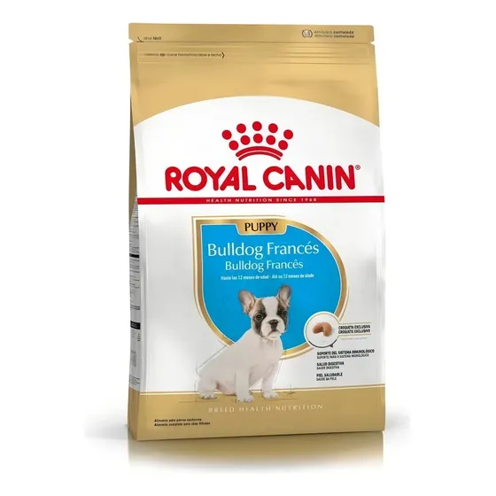 Alimento Royal Canin Breed Health Nutrition Bulldog Francés para perro cachorro de raza pequeña sabor mezcla