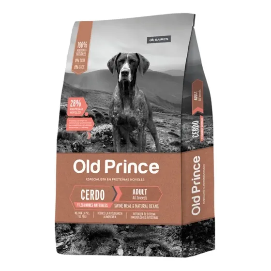 Alimento Old Prince Proteínas CERDO y legumbres X 15kg