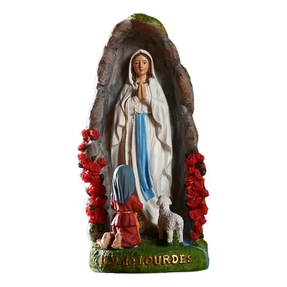 1pc Exquisito 8 \ Figura De La Estatua De La Virgen María