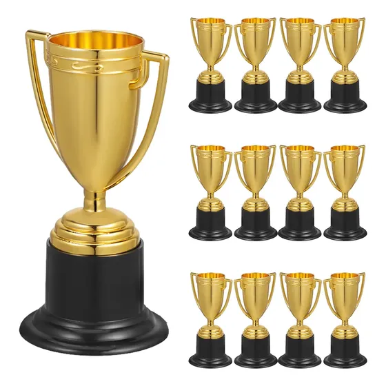 Trofeo Gold Award, Trofeo Pequeño Para Niños, 24 Unidades, M