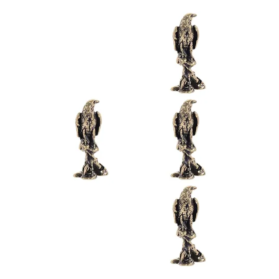 Figura De Bronce Con Forma De Águila, Figura De Animal, Para