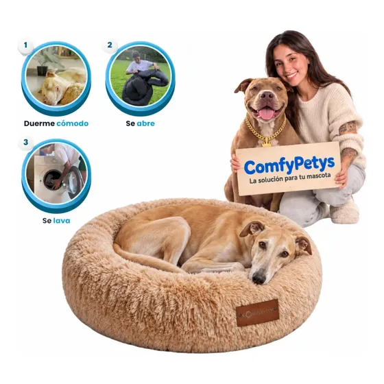 Camita Perro Antiestres Comfybed Talle Xl Comfypetys